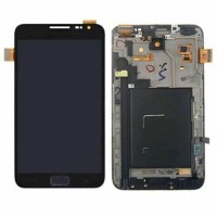  LCD digitizer assembly with frame for Samsung Note  i9220 N7000 ( used, good condition)